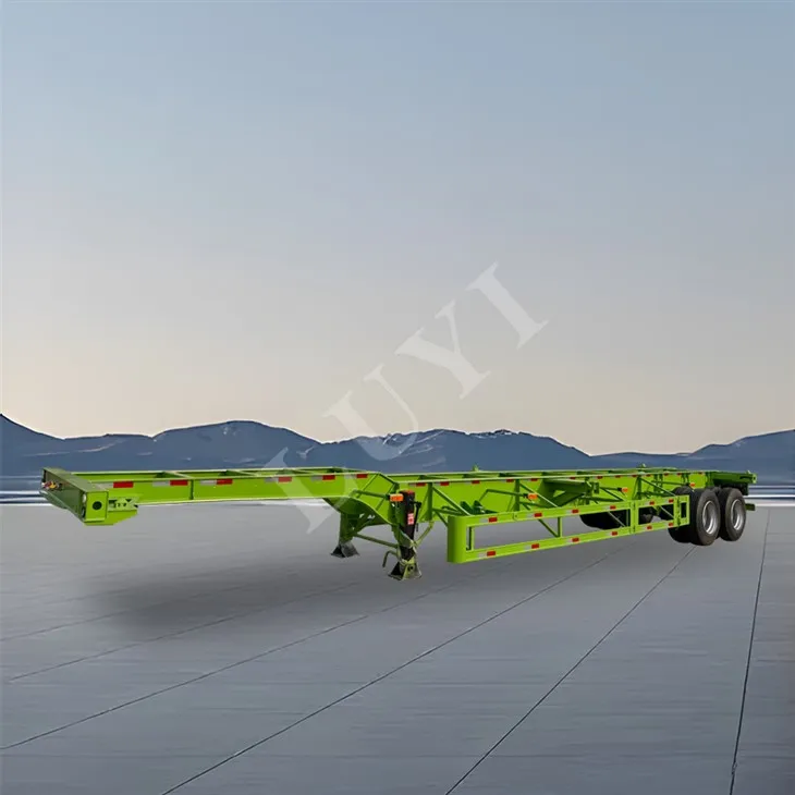 2 remorcă de transport cu 2 axe 20/40 tone