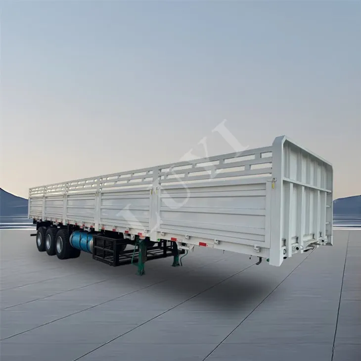 3 - Axă 1.5 - Meter Sideboard Semi - Trailer, Capacitate de transport cu 80 de tone multifuncționale perete lateral Sideboard Semi-trailer