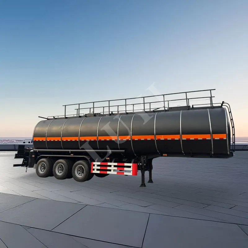 3 - Axa 3-compartiment 40.000 litri Semi-trailer de petrolier 40.000 litri