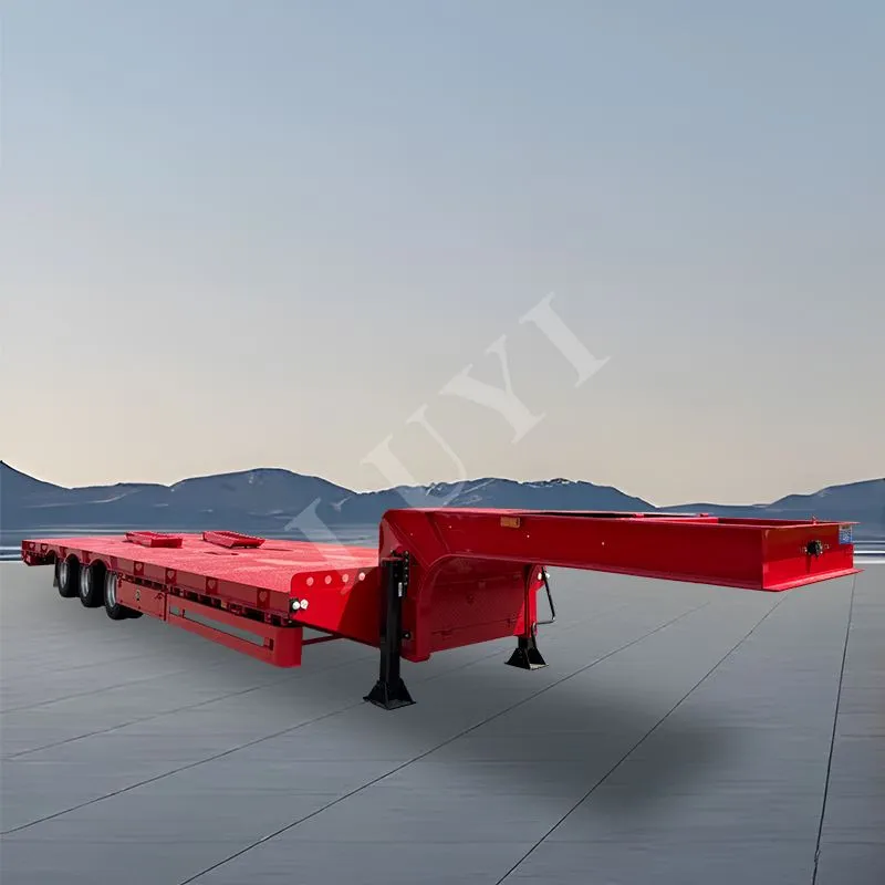 Semiremorcă cu șasiu redus cu 3-axii, 80-