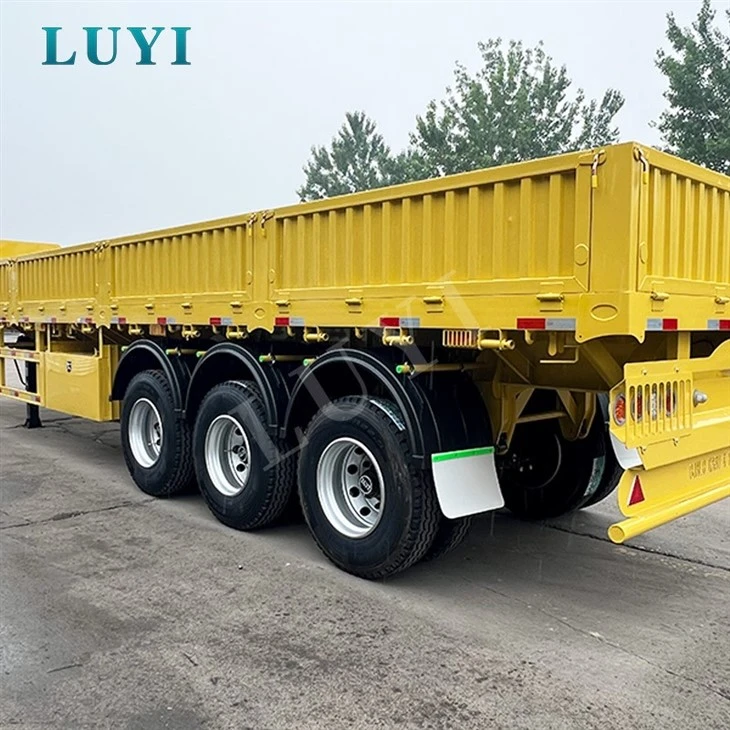 3 Axles Side Wall Cargo Transport Semi Trailer high quality 3 Axles Side Wall Cargo Transport Semi Trailer high quality