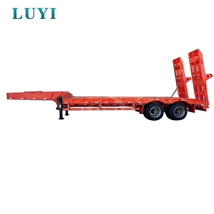 High Strength 2 Axle Low Bed 40Ton high quality High Strength 2 Axle Low Bed 40Ton high quality