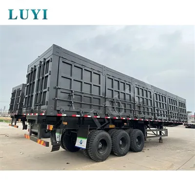 Remorcă cu basculantă laterală pentru sarcini grele